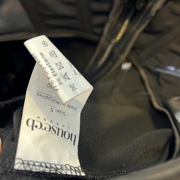 HOUSE OF CB 'Mylene' Black Corset Jumpsuit NWOT - Picture 9 of 15